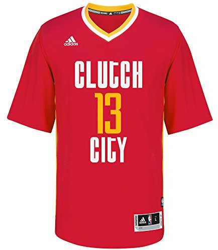 adidas NBA Houston Rockets James Harden # 13 Herren Replica Jersey, X-Large, Rot (3nd)