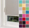 Home-Vision® Premium Plissee Faltrollo ohne Bohren mit Klemmfix jalousien Fenster innen(Grau, B60cm x H150cm) Easyfix Klemmträger, Verdunklung, Blickdicht Sonnenschutz Jalousie für Fenster & Tür