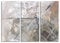 130x90 cm Abstraktes 3 teiliges Leinwandbild Fotoleinwand grau schwarz beige weiß Schlieren Abstrakt! Abstraktes Leinwandbild für jede kahle Wand! bestforhome Ihr Partner für schöne Bilder und Kunst!