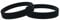 J&R Wristbands 10, Silikon Armbänder, Händen Gummi Armbänder, Partyzubehör (Schwarz)