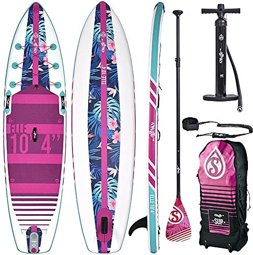 Wassersport SKIFFO Elle 10’4” Stand UP Paddle Board PADDEL PUMPE SUP ISUP 315x79cm