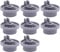 8 Wheels for Dishwasher Siemens Bosch Beko Neff Wheels Lower Basket Universal
