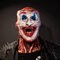 Lanckeli Doppelte Schicht Abziehbare Oberfläche Halloween Horror Clown Maske + Blutiger Schädel, Aus Latex, Hautfreundlich, Weich und Ungiftig, Geeignet für Party-Rollenspiele.