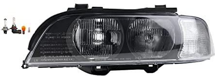 Johns, Scheinwerfer passend für BMW 5er E39 11/95-08/00 links + Leuchtmittel