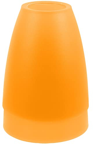 OSALADI Lampe Tischlampe Vintage Vintage 2 -Lampenschirm-Ersatz- -Lampenschirm-Deckenlampenabdeckung Für Hängende Wandleuchten 11 7 X 10 X 5 Cm Orange Pendelleuchte Deckenlampe