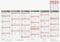 BRUNNEN Tafelkalender (2025), 1 Seite = 6 Monate, A4 quer