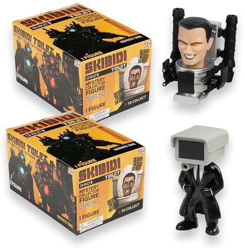 SKIBIDI Large Mystery Figures in PDQ - 2PK BUNDLE