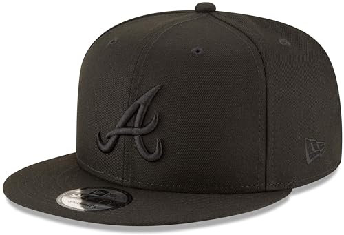 New Era MLB 9FIFTY Kappe mit Primär-Logo, verstellbar, Einheitsgröße, Atlanta Braves, Einheitsgröße