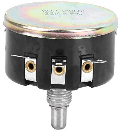 22k 5W Drehdraht Wundpotentiometer für Spannungssteiler, Stromregler und Rheostat