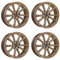 4x Dezent Felgen AR bronze 9.5Jx19 ET45 5x114.3 kompatibel mit Tesla Model