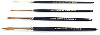 Shirley Trevena Kolinsky Sable Watercolour Brush Set