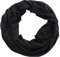 Miobo Schlauchschal Damen/Herren Snood Rundschal Schwarz