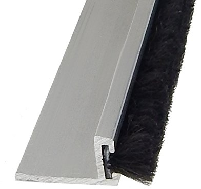 Bürstendichtung BSK 10 mm - 100cm Türbürste Türdichtung Glasdichtung