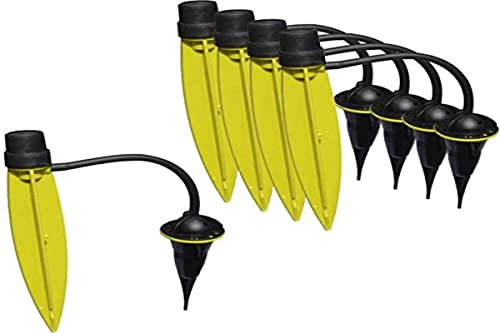 IRISO Piquets d'arrosage Automatique – Innovation Français – jusqu'à 30 Jours d'autonomie – Lot de 5 – Idéal pour Les Vacances – The ECO Smart Drop-by-Drop Système d'arrosage