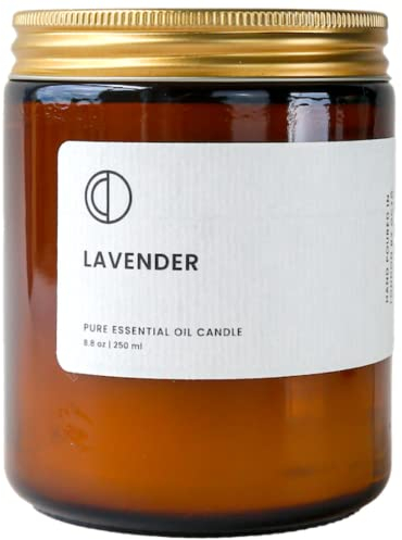 OCTŌ Französischer Lavendel | Duftkerze mit sojawachs und naturreinen ätherischen ölen 250ml
