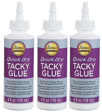 Aleene's Quick Dry Tacky Glue 118ml 3pcs, 3 Pack