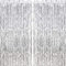 CHRORINE 2pcs 1m x 2.5m Silver Tinsel Foil Fringe Curtains Streamers Backdrop for Birthday Graduation Engagement Bridal Shower Bachelorette Baby Shower Holiday Party Decorations