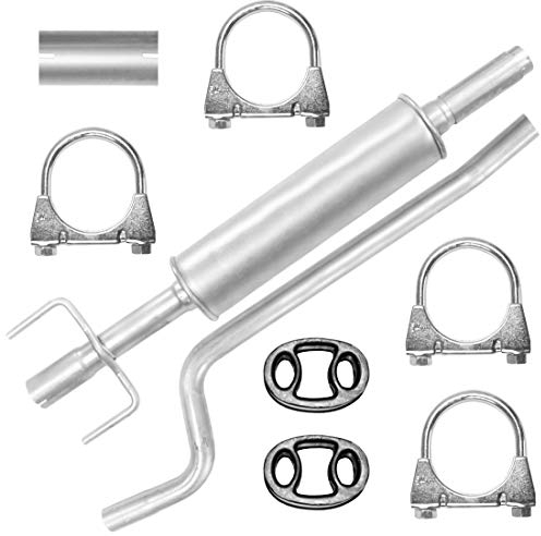 Adamot Mitteltopf Auspuff Mittelschalldämpfer für Opel Astra G 2 II 1.2