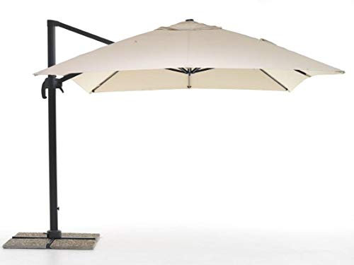 sal mar Ombrellone Senso 3x4 Mt Struttura Alluminio col. Beige orientabile M0431-38