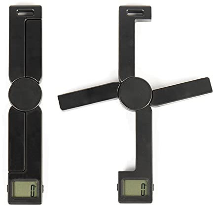 Portable Food Scale Travel Scale for Food, Small Folding Digital Kitchen Scale for Food, Collapsible Mini Pocket Scale Grams and Ounces, Perfect for Diet Calorie Control Compact Kitchen, X White