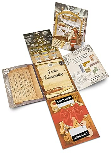 Hidden Games Rätselkarte “Rätselhafte Weihnachten” (Deutsch)