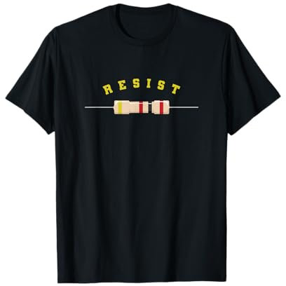 Resistere all'elettronica dei componenti elettronici Maglietta