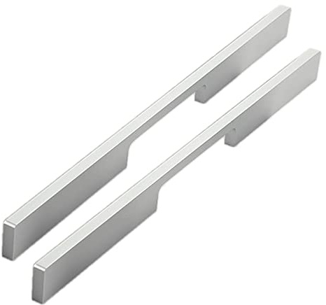 Lot de 2 Poignée Meuble Poignee de Meuble Cuisine Inox Poignée de Porte Poignée Cuisine Nickel Brossé en Acier Inoxydable Entraxe (448mm)