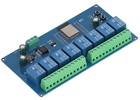 8-Kanal-Funkschalter ESP32-Fernbedienungsplatine DC Smart Garagentoröffner-Relaisschaltermodul 5 Bis 30 V