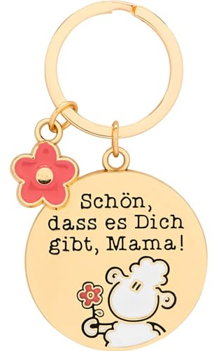 Sheepworld Schlüsselanhänger mit Motiv | Anhänger mit Schlüsselring, liebevoll gestaltet | Geschenkartikel, Geburtstag