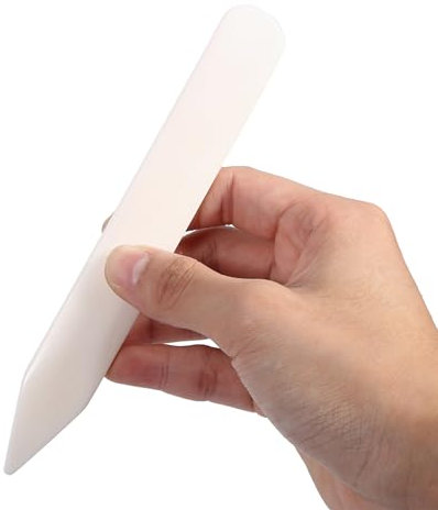 VIFERR Knochen Ordner Werkzeug, Falzbein Werkzeug, Rillen, Basteln, Scrapbooking für Lederhandwerk, Kartenherstellung, Buchbinden