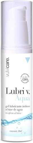Vulvicare Lubri V Aqua – Feuchtigkeitsspendendes Intimgel für Frauen – 50ml – Wasserbasierte Formel, Sanfte Pflege, pH-Balance – Nicht Klebend, Leicht Abwaschbar