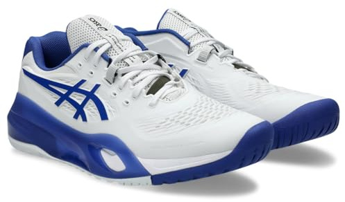 ASICS Mens Gel-Resolution X Sneaker, White Dark Cobalt, 10 UK