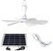 DHNDSDP 5/6/10w Solar Powered Fan Outdoor Small Ceiling Fan 6-piece ABS Plug-and-play Fan Camping Fan Low vocal Suitable for 5-10 Square Metres (42 centimetre Diameter)(6V10W)