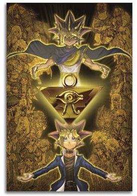 LIHAIXUAN YuGiOh Poster auf Leinwand, ästhetische Bilder, Kunstdrucke für Wanddekoration, 30 x 45 cm, ungerahmter Stil
