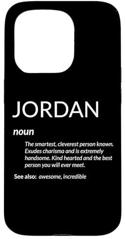 Jordan Is The Best Funny Name Definition Jordan Case for iPhone 15 Pro