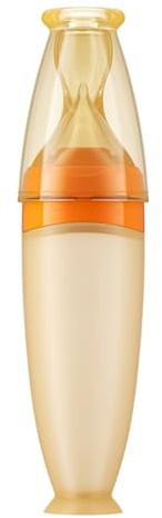 Food Feeder | Travel Friendly Squeeze Dispenser,Self Feeding Bottle Spoon,for Cereal Puree Fruit Water