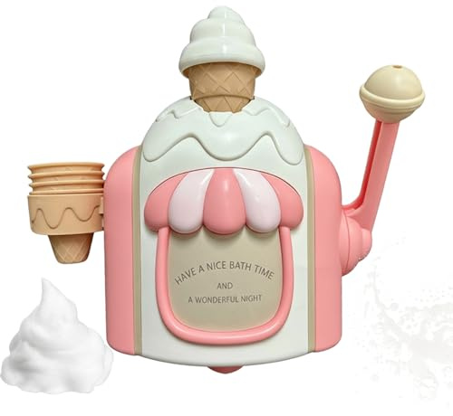 Generador de Espuma de para Baño | de Ducha Acuática para Juego Simbólico,Generador de Burbujas de Bañera - para Niños Y Niñas 4+ Años Ducha Casa Piscina Juego Interior