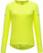 GOREWEAR Vivid Langarm Shirt Damen, Neon Yellow, 34