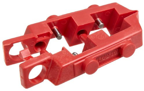 Sistema di Bloccaggio Con Interruttore Automatico a Clip da 120 V, Tensione 120 V, 30.23mm x 54.36mm x 8.38mm, Rosso