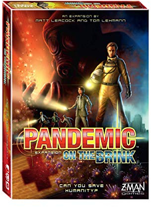 Z-Man Games Pandemic on the Brink, One Colour, 3 Expansions