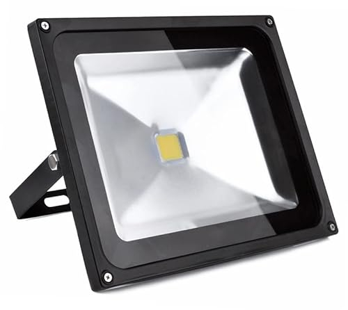 50W LED Fluter Außen Strahler Objektbeleuchtung Flutlicht Scheinwerfer Kalt Weiss / Kalt Weiß 230V