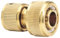 Draper Raccord de tuyau d'arrosage en laiton 36201, 1,9 cm