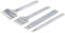 Malayas Perforadoras Herramientas Artesanales Costura, Tenedores para Coser Cuero, Herramientas de Cuero para Marcar Puntadas, Juego de Perforadores de Cuero de 1+2+4+6 Puntas-6mm