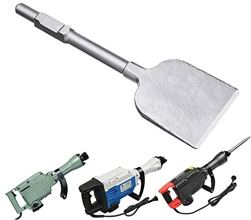 TuToy 65A 30X410X130 MM Presslufthammer Breaker Meißel Fliesenhacker Cutter Extra Breite Jack Hammer Bohrwerkzeug