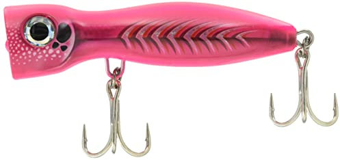 Rapala - X-Rap Magnum Xplode Angelköder - Angelzubehör mit Einteiligem, Robustem ABS Körper - Salzwasser Spinnköder - Lauftiefe Topwater - Fischköder 13cm, 62g - Hergestellt in Estland - Pink Scad