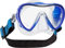 Scubapro Synergy 2 TRANSP/Blau Set für Kaltwasser, Unisex, Erwachsene, ClearBlue, Einheitsgröße