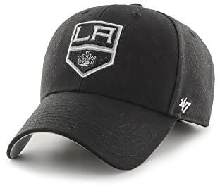 '47 Brand Adjustable Cap LOS Angeles Kings H-MVP08WBV-BKB Schwarz, Size:OneSize