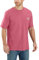 Carhartt Men's Loose Fit Heavyweight Short-Sleeve Pocket T-Shirt, Rosewood Heather, Medium