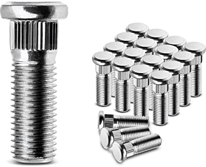 Frankberg 20x Radbolzen Radschraube Vorne Hinten Kompatibel mit A,u,r,i,s A,v,e,n,s,i,s Camry Carina Celica Corolla Crown Dyna Hilux Land Cruiser Yaris 1980-2019 Replace# 9094202049