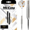 McCoy Darts D6069 Thrust | Premium 90% Wolframstahl Spitze Dartpfeile Set | 25g